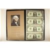 Image 1 : UNCUT SHEET OF 4-2003-A $1 FRN'S CRISP UNC