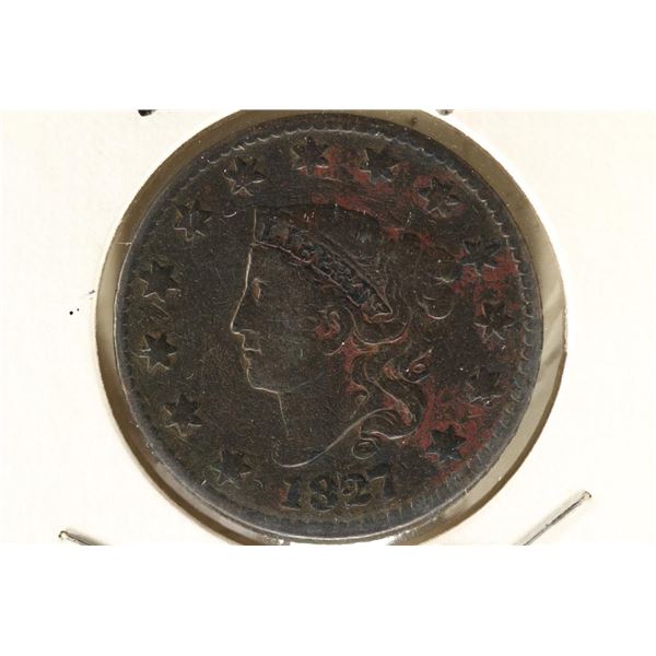 1827 US LARGE CENT