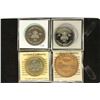 Image 2 : 4 BRILLIANT UNC CANADA TRADE DOLLARS: 1999