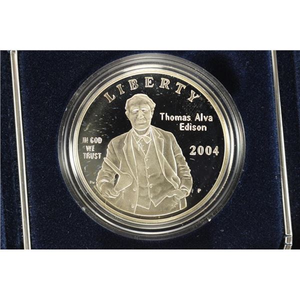 2004 THOMAS ALVA EDISON COMMEMORATIVE