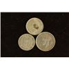 Image 2 : 3 PIECES OF FOREIGN SILVER 1941 NEWFOUNDLAND 5