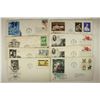 Image 1 : 8 ASSORTED 1962-1965 1ST DAY COVERS VINTAGE