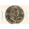 Image 1 : 1962 SILVER FRANKLIN HALF DOLLAR BRILLIANT UNC