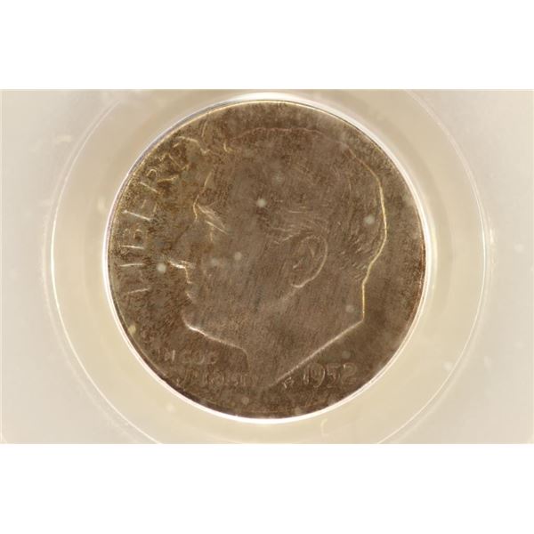 1952-D ROOSEVELT DIME PCGS MS66FB
