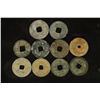 Image 2 : 10 ASSORTED VINTAGE ASIAN CASH COINS