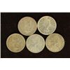 Image 2 : 5 ASSORTED CANADA SILVER 10 CENTS