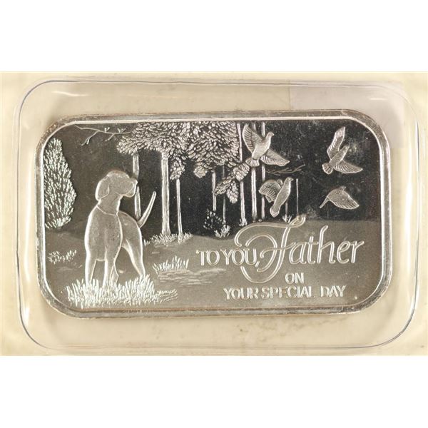 1 TROY OZ .999 FINE SILVER .999 PROOF INGOT
