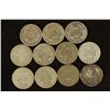 Image 2 : 11 ASSORTED 1892-1915 BARBER DIMES