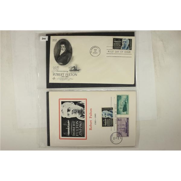 4 ASSORTED 1965 1ST DAY COVERS
