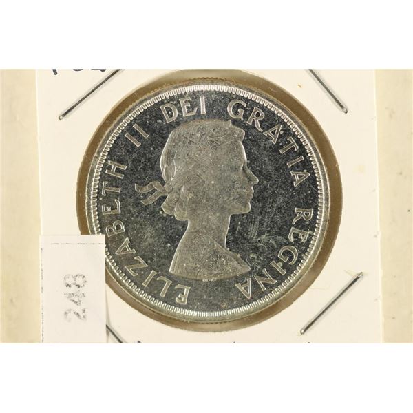 1964 CANADA CHARLOTTETOWN PROOF SILVER DOLLAR
