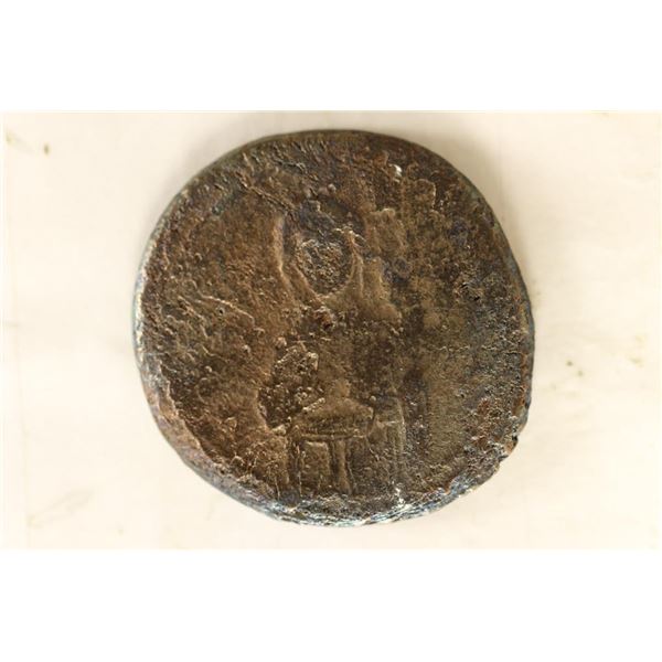 JESUS CHRIST ON BYZANTINE EMPIRE ANCIENT COIN