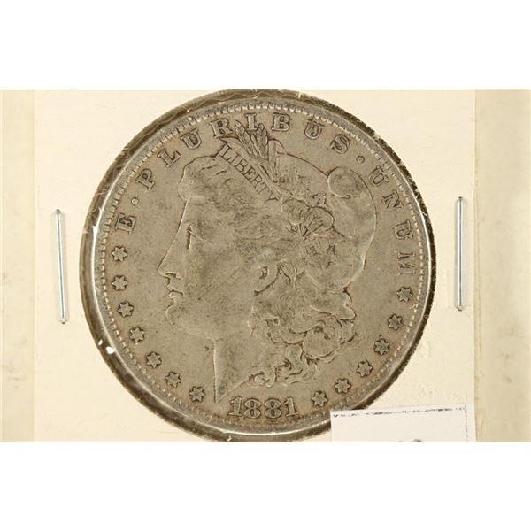 1881 MORGAN SILVER DOLLAR