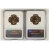 Image 2 : 2007-P ADAMS & JEFFERSON DOLLARS BOTH NGC