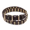 Image 1 : Marc Jacobs Black leather Studded Belt