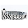 Image 9 : Rolex Ladies Stainless Steel Blue Vignette Diamond & Sapphire Datejust Wriswatch