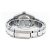 Image 7 : Rolex Ladies Stainless Steel Black Diamond Quickset Datejust Wristwatch 26MM