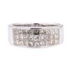 Image 2 : 1.00 ctw Diamond Band - 14KT White Gold
