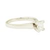 Image 1 : 0.59 ctw Diamond Engagement Ring - 14KT White Gold