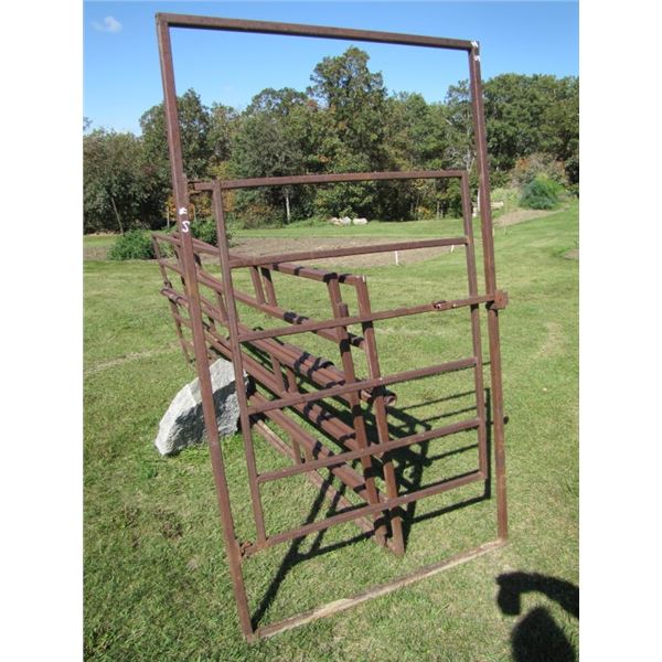 Corral walk through gate 47 in wide