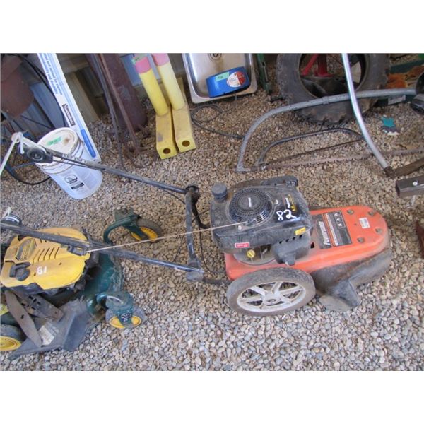 Powermate 6.5 horsepower gas string trimmer