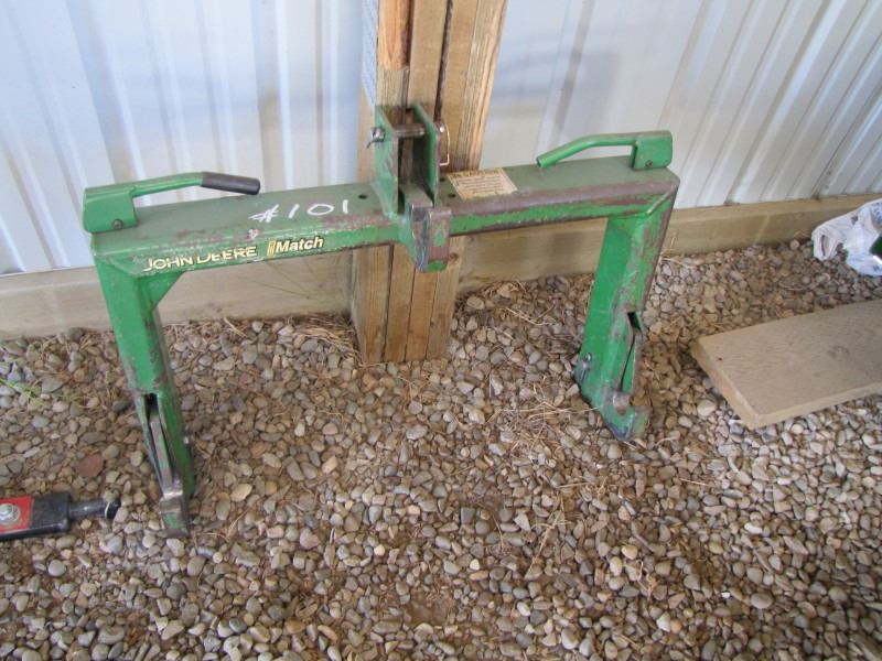 John Deere imatch 3 point hitch quick attach