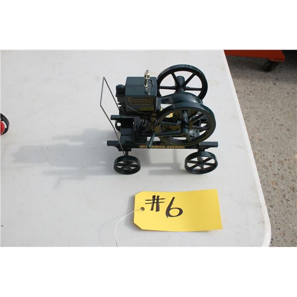 MCCORMICK DEERING MINIATURE STATIONARY MODEL ENGINE