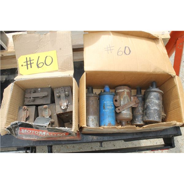 2 BOXES OF COILS FOR OLD CARS
