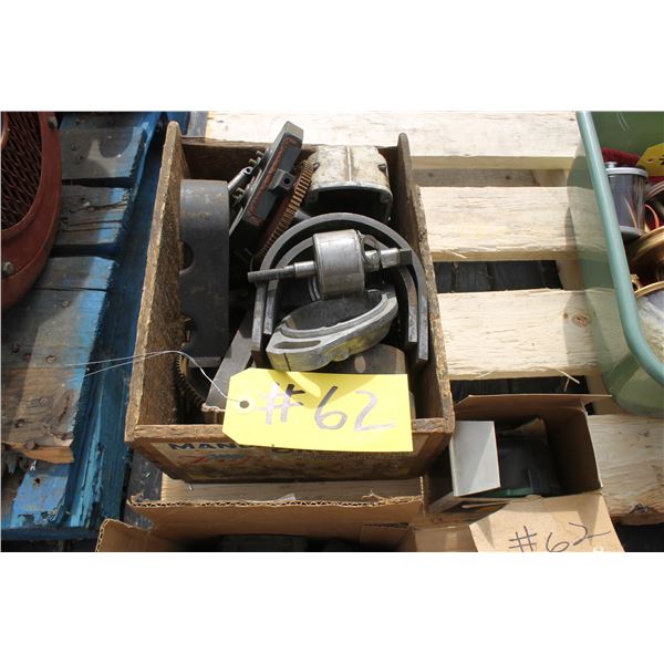 3 - BOXES OF MAGNETO PARTS & CAPS