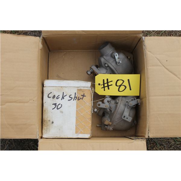 3 - COCKSHUTT 30 CARBURETORS