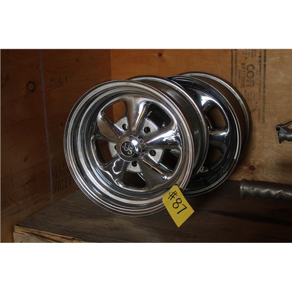 2 - US CHROME RIMS