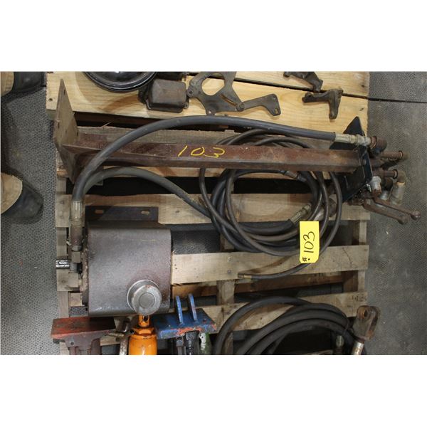 HYDRAULIC PMUP & CONTROL LEVERS