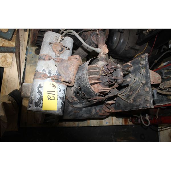 DELCO LIGHT COMPANY GENERATOR 32 VOLT, NOT RUNNING