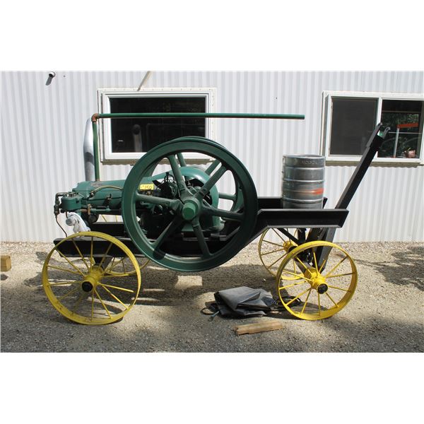 FAIRBANLS MORSE STATIONARY ENGINE - 15 HP,RUNNING,UNKNOWN S#