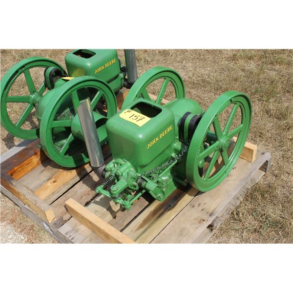 JOHN DEERE STATIONARY ENGINE - 1 1/2 HP,RUNNING,S#356344