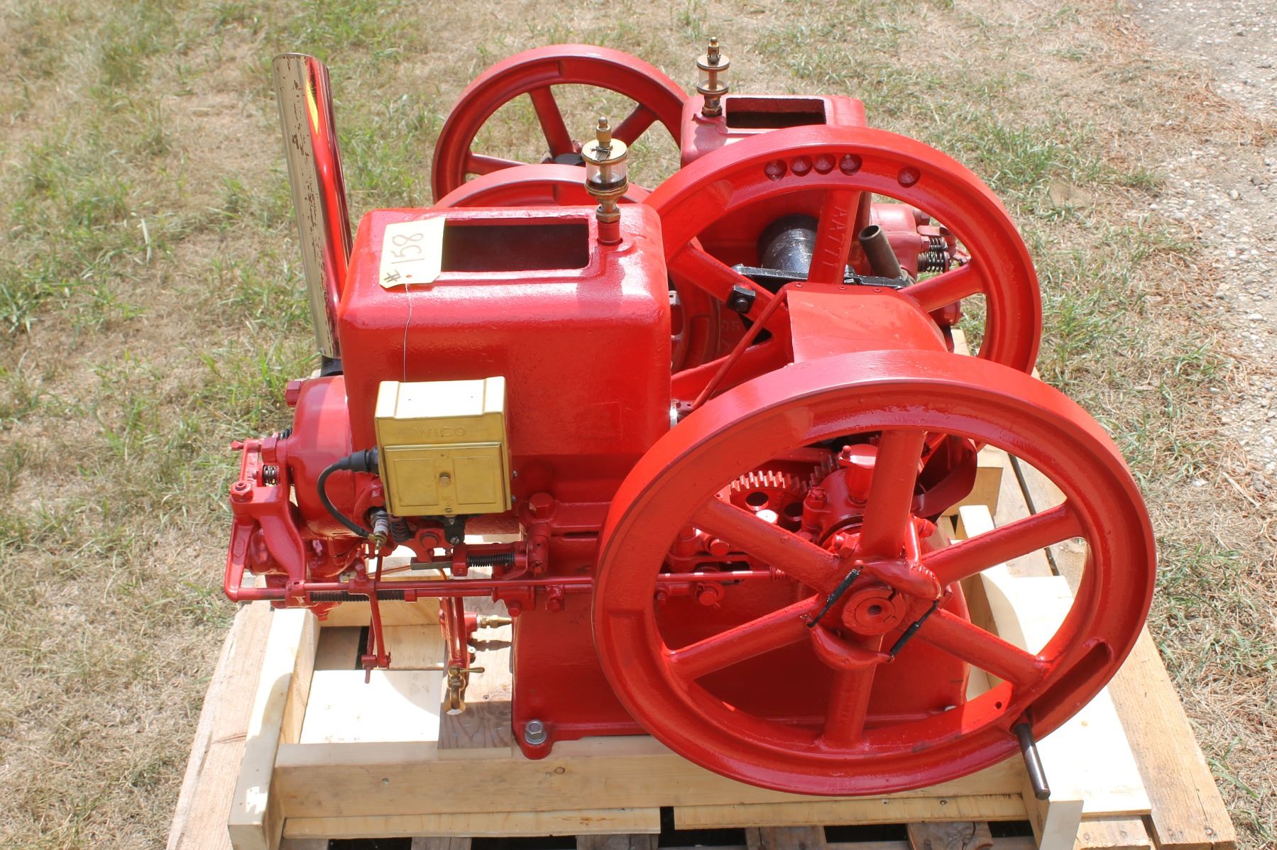MASSEY HARRIS STATIONARY ENGINE 3 HP,RUNNING,S 3K2809