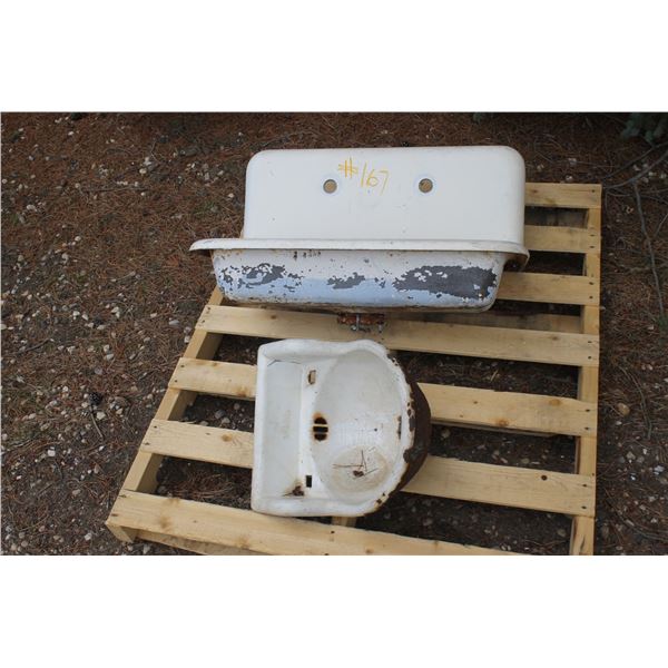 2 - OLD FASHIONED SINKS