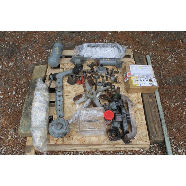 PARTS FOR FREGUSON TRACTOR: REBUILT HEAD, CRANKSHAFT, MANIFOLD, CLUTCH & PRESSURE PLATE, AIR BREATHE