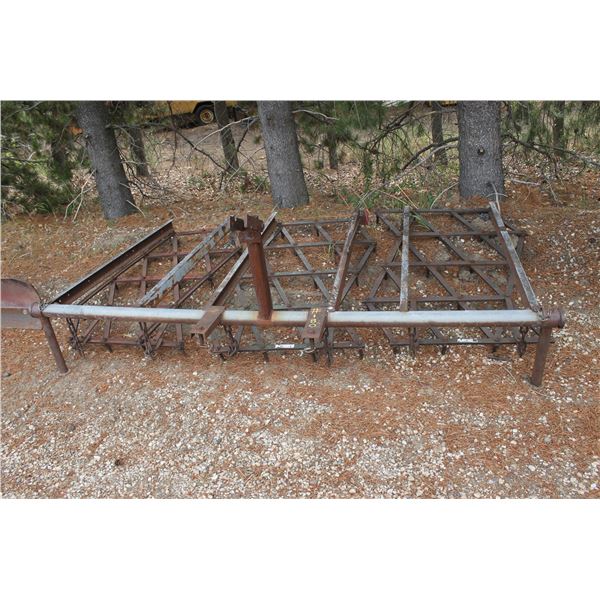 3-POINT HITCH DIAMOND TOOTH HARROWS - 9 FT