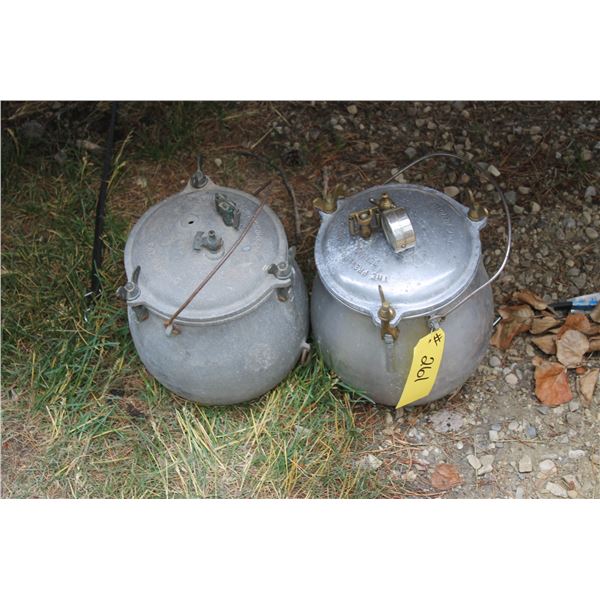 2 - VINTAGE  PRESSURE COOKERS