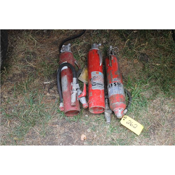 3 - FIRE EXTINGUISHERS