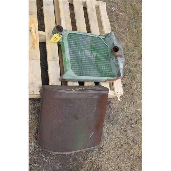 RADIATOR, SCREEN SHIELD