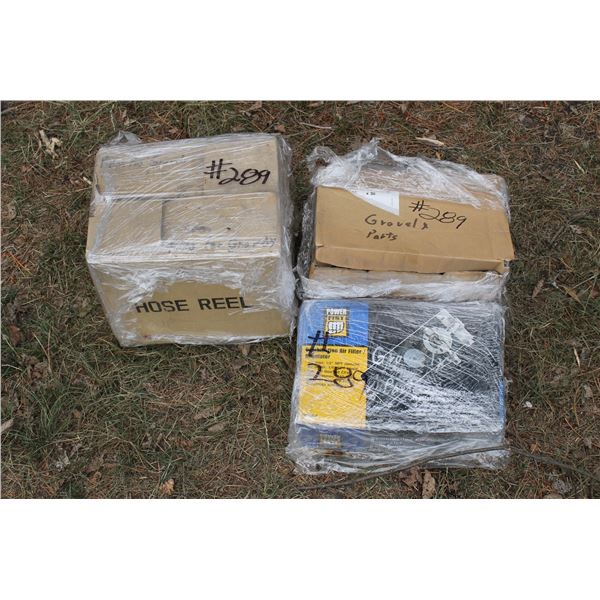 3 - BOXES OF GRAVELY PARTS