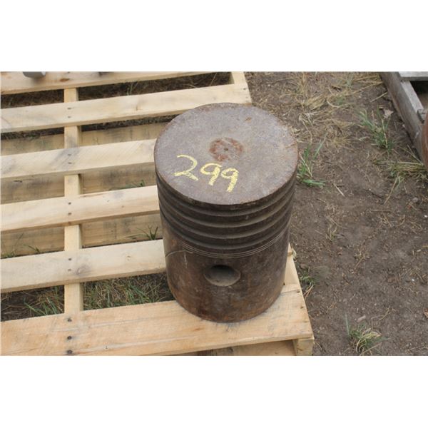 1 - PSTON - 10 1/2" ACROSS X 15" HIGH