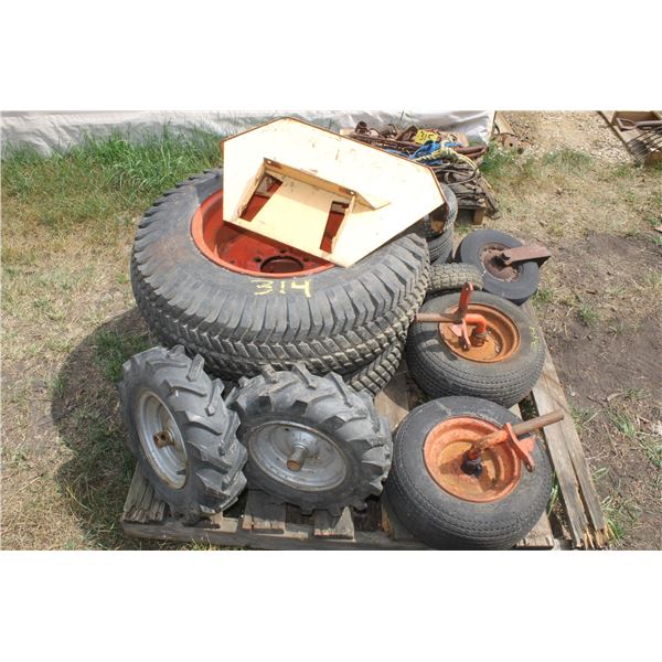 12 - WHEELS ON TIRES, 2 - FENDERS