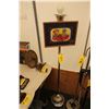 Image 1 : STANDING FLOOR LAMP, WORKING,CAMPBELL'S SOUP RAMED PICTURE