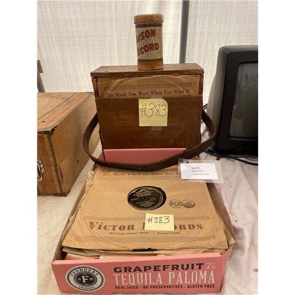 43 - RECORDS FOR VICTROLA, 1 - EDISON RECORD