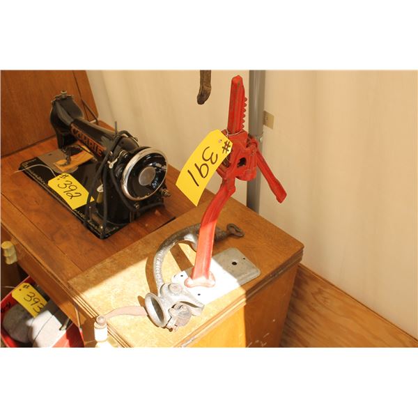 1895 RAISIN SEEDER PHILADELPHIA, BOTTLE CAPPER