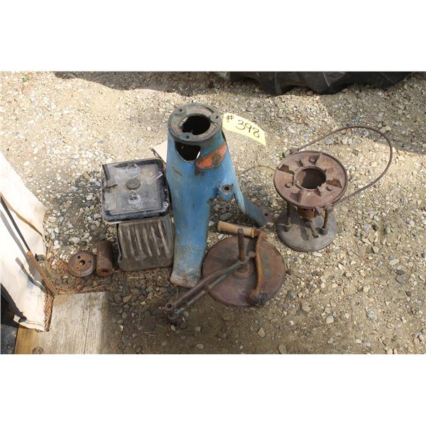 SEPARATOR STAND INCOMPLETE, HANDLE, COOKER, GLASS ENCASED BATTERY