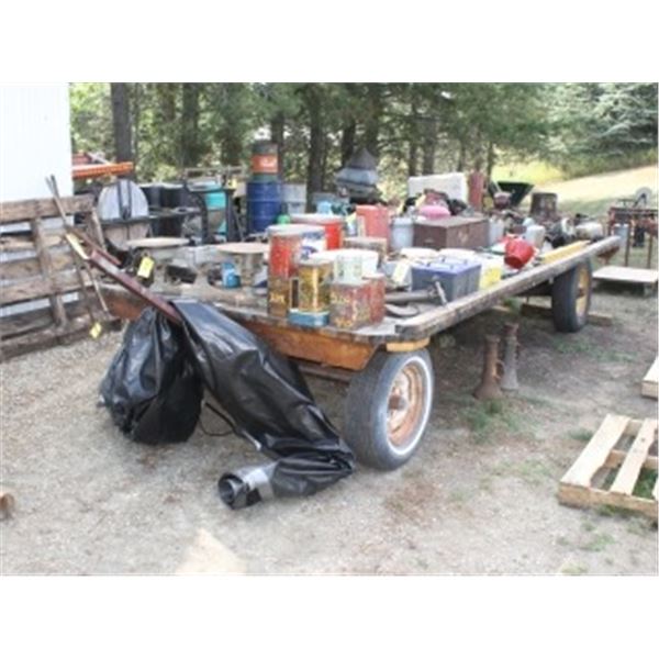 HAY WAGON - 7 FT. WIDE X 14 1/2 FT. LONG