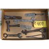 Image 1 : CRESCENT WRENCH, 2 - WIRE GAUGES,COMET WRENCH, BOX END WRENCH, MISC. WRENCH,OPEN END WRENCH, 1 - SCI